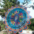 Colorful 3D Rotating Reflective Wind Chime