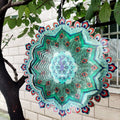 Peacock 3D Rotating Reflective Wind Chime