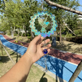 Colorful 3D Hummingbird Rotating Wind Chimes
