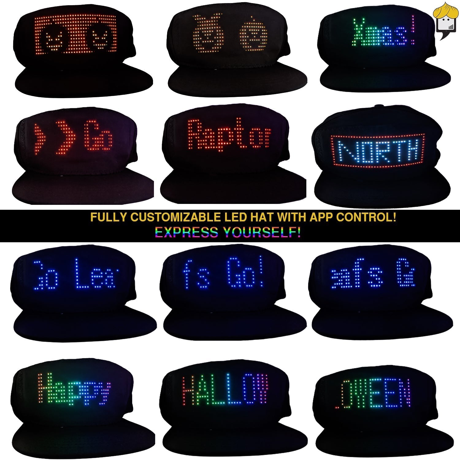 Unique App Controlled LED Hat