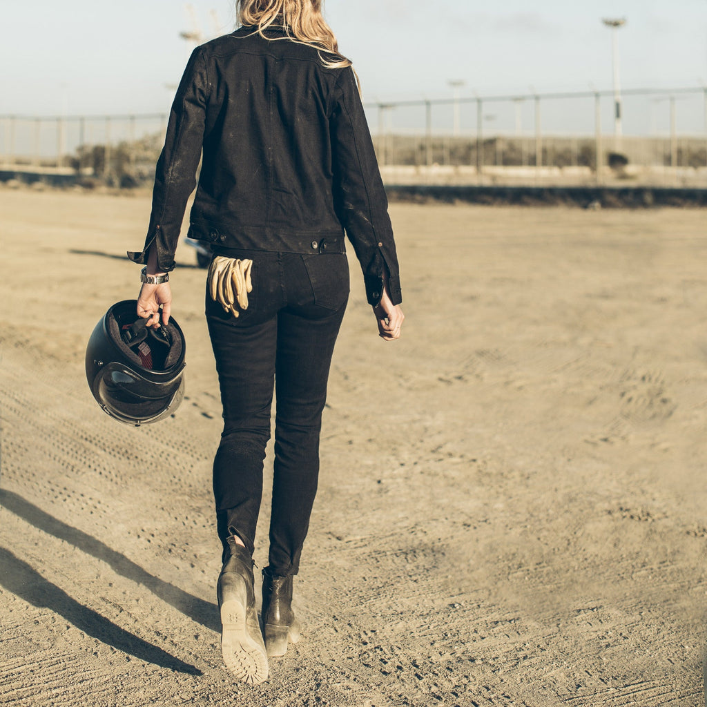 The Adler Jean in Noir
