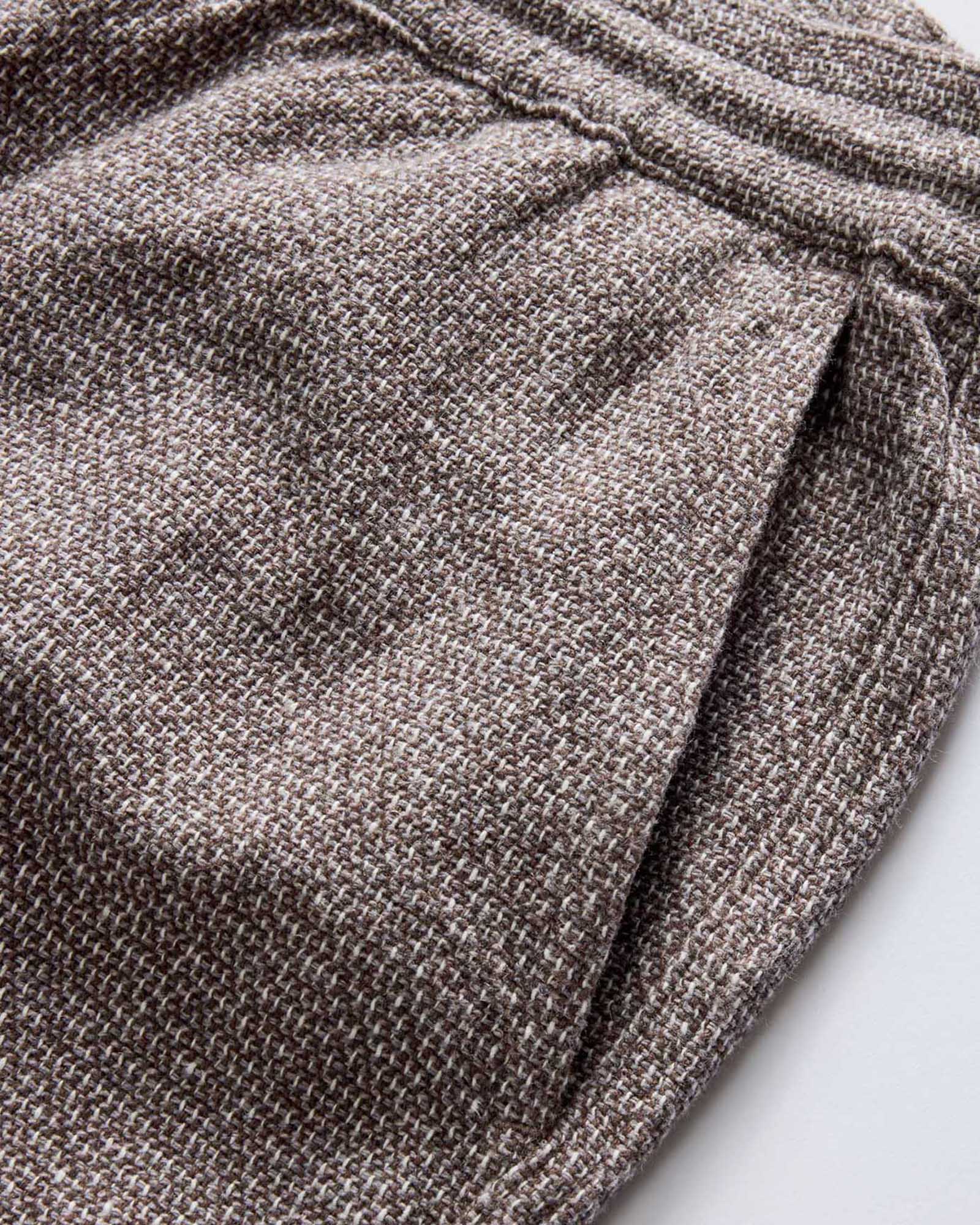 The Apres Pant in Granite Linen Tweed