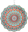 Mandala 3D Rotating Reflective Wind Chime