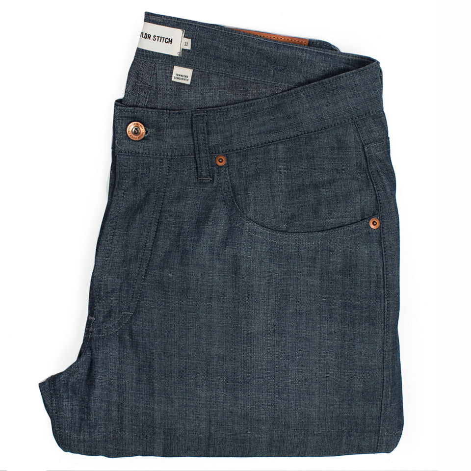 9 Oz. Candiani Italian Selvage Chambray - Democratic Fit