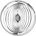 Round 3D Rotating Reflective Wind Chime
