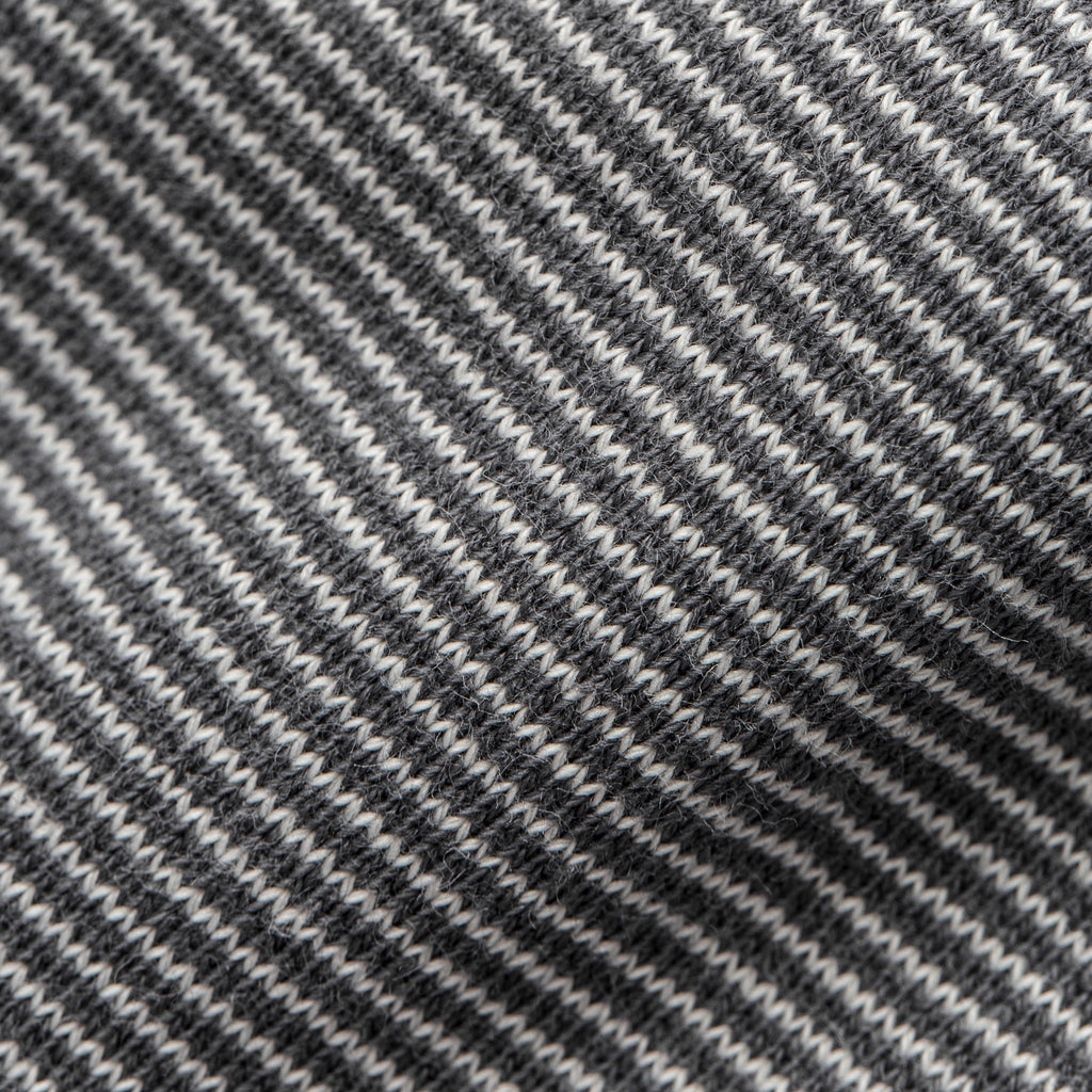The Après Hoodie in Grey Stripe