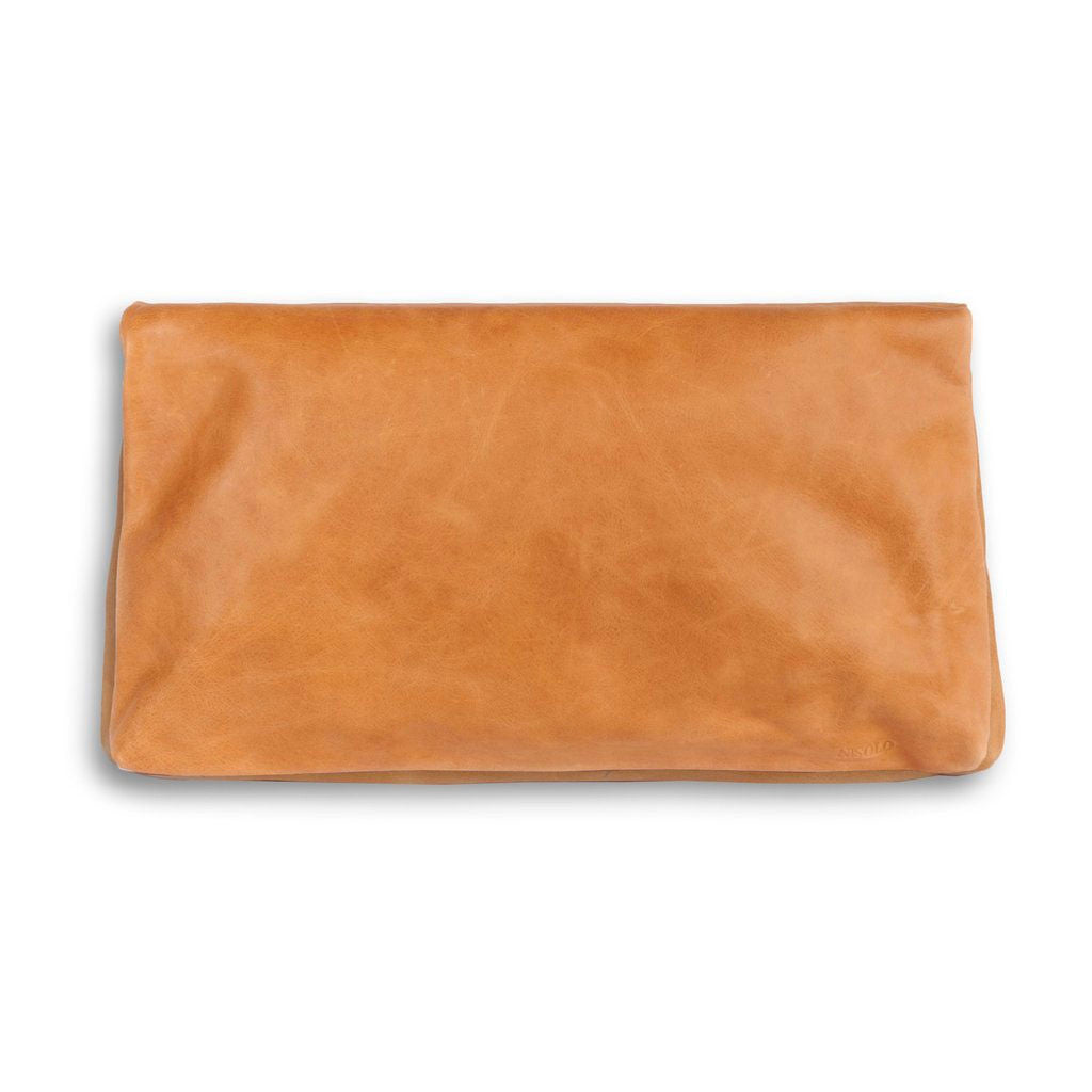 Lima Clutch in Almond