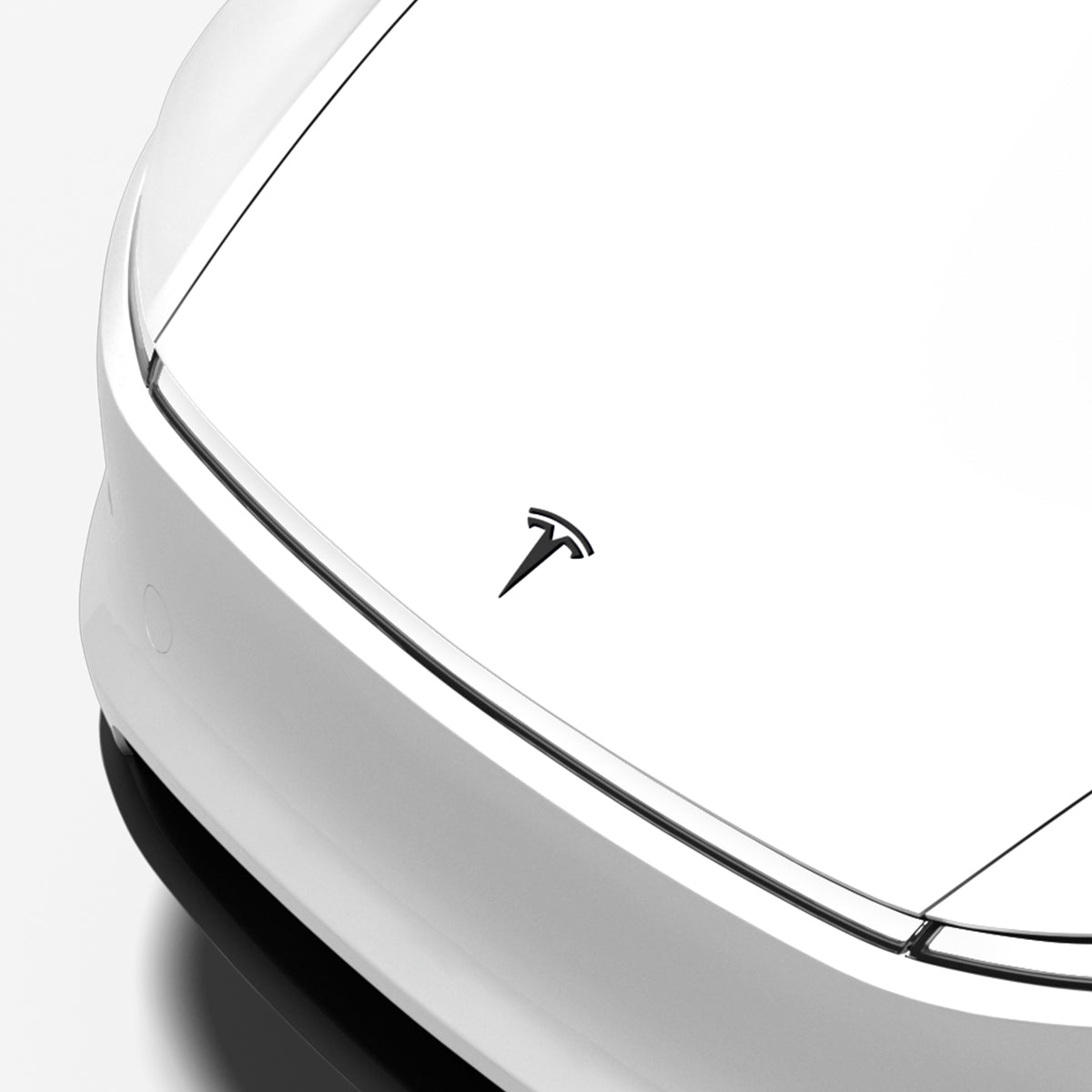 Tesla Series - Front Emblem Logo Cover