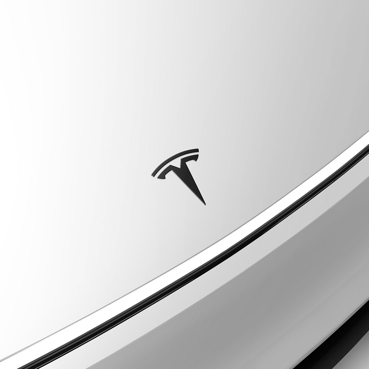 Tesla Series - Front Emblem Logo Cover