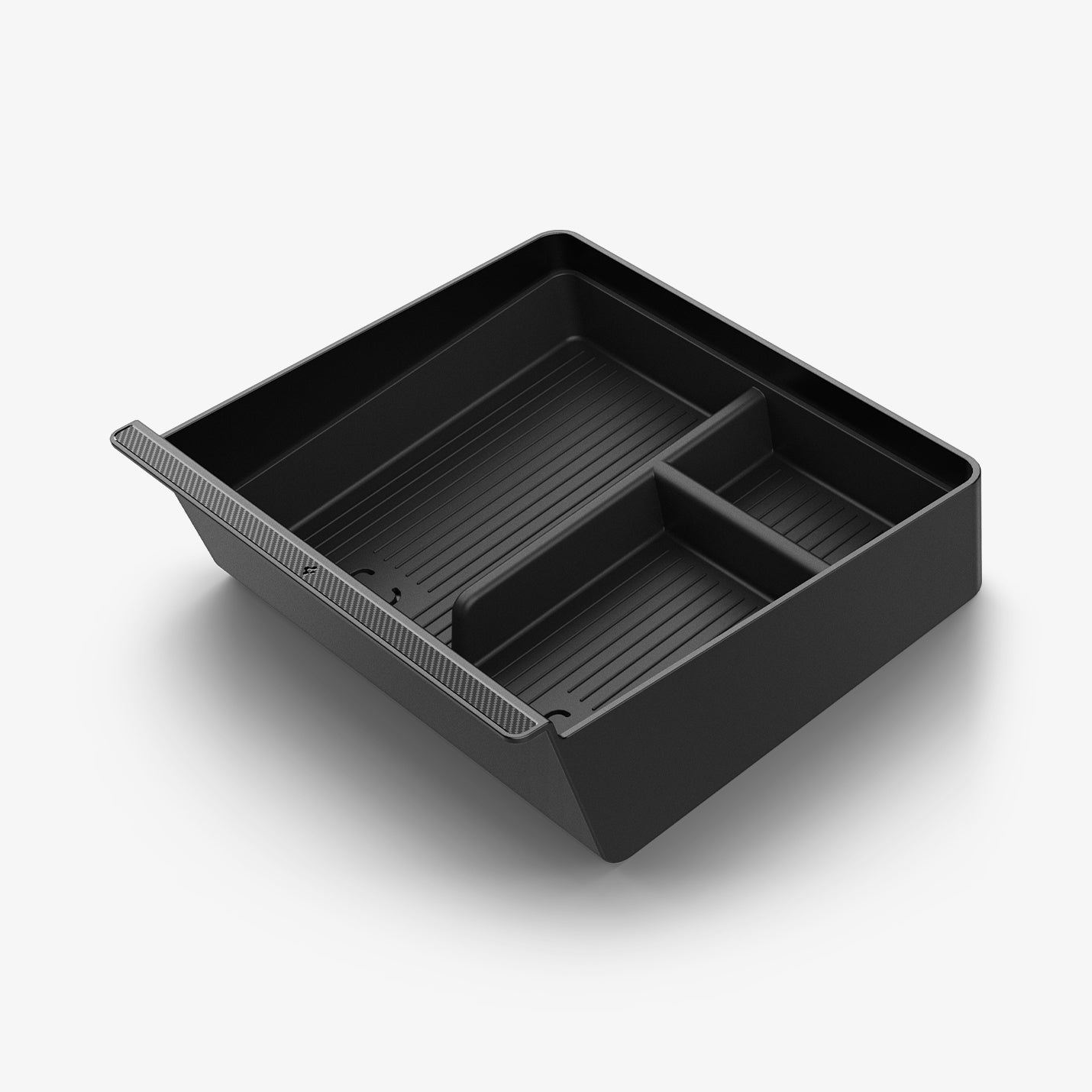 Tesla Series - Non-Slide Center Console Organizer | 3-Section