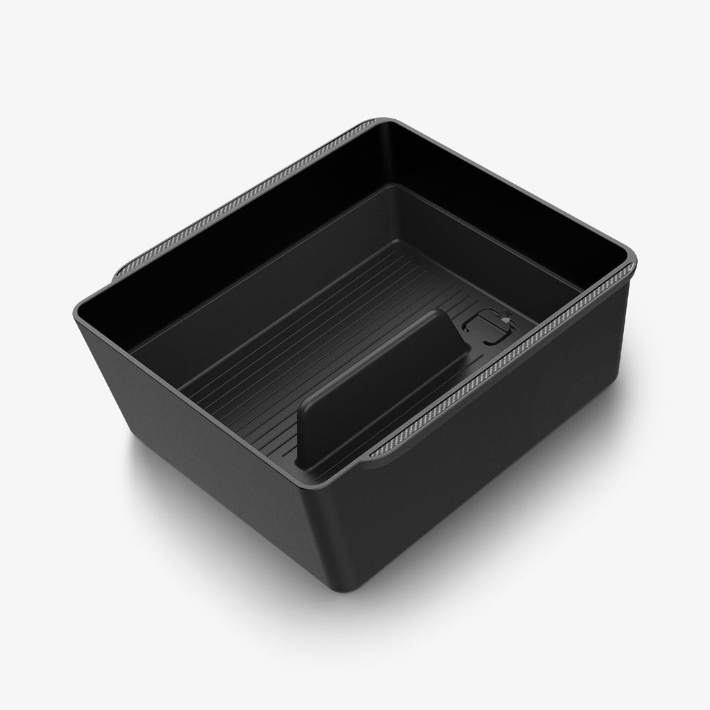 Tesla Series - Armrest Console Organizer Upper Tray | 2-Section