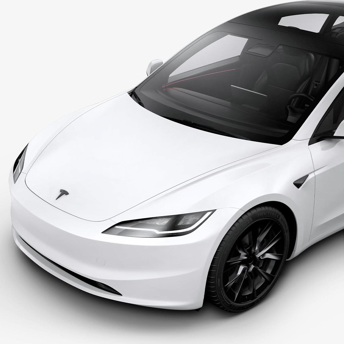 Tesla Series - Front Emblem Logo Cover