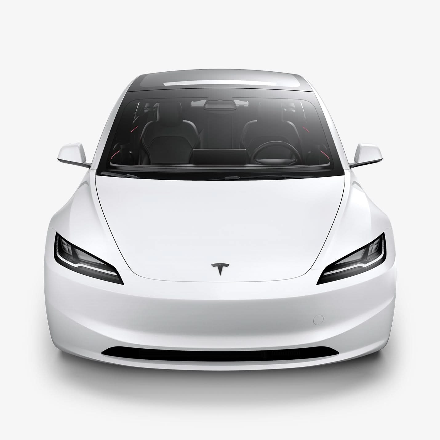 Tesla Series - Front Emblem Logo Cover