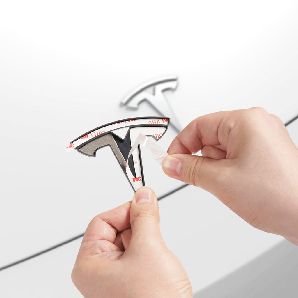 Tesla Series - Front Emblem Logo Cover