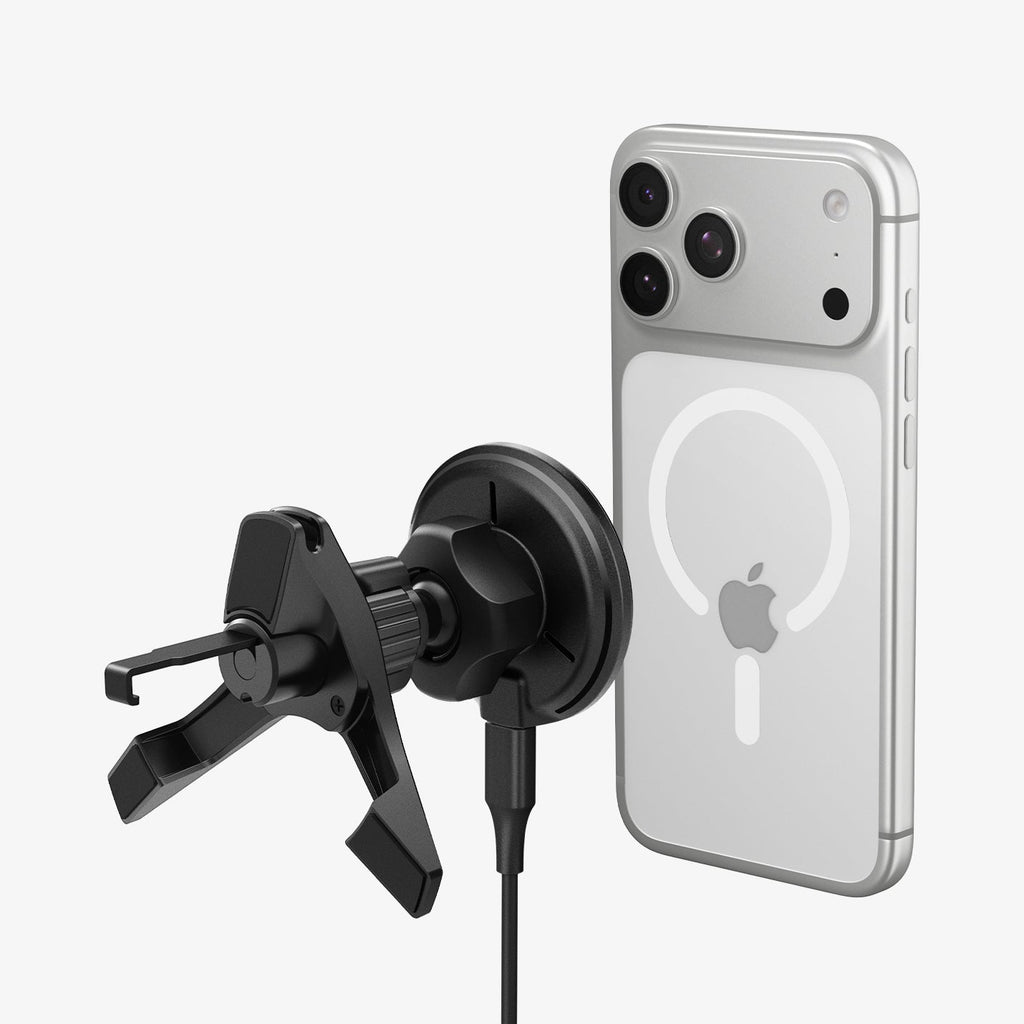 Spigen Essential Qi2 15W Hook Car Mount (Mag Fit) | EV15MAQ