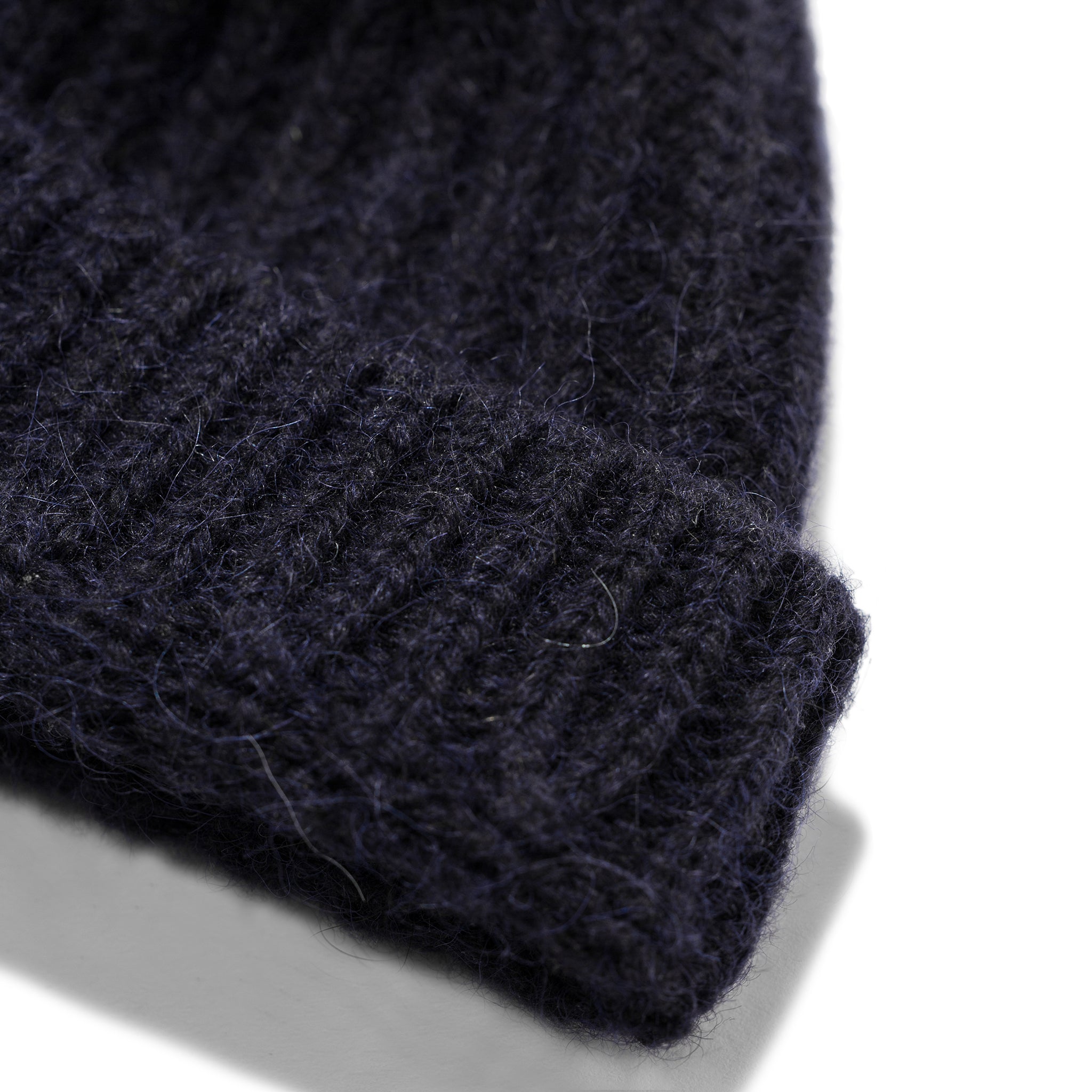 The Beanie in Navy Alpaca