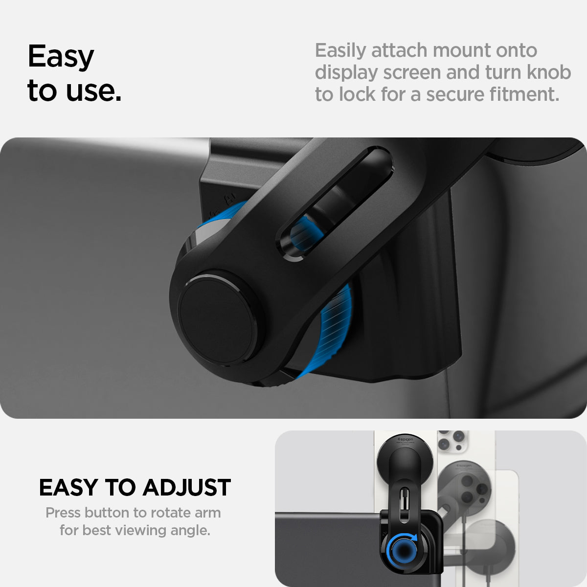 Tesla Models - OneTap Screen Car Mount | ITLST90 (Mag Fit)