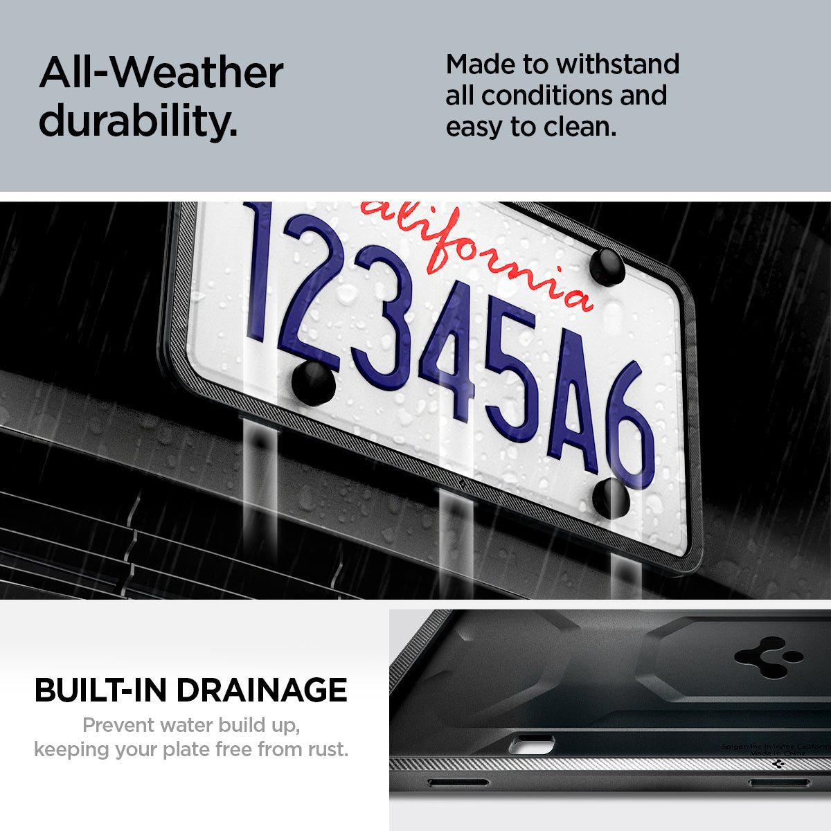 License Plate Frame | LP100