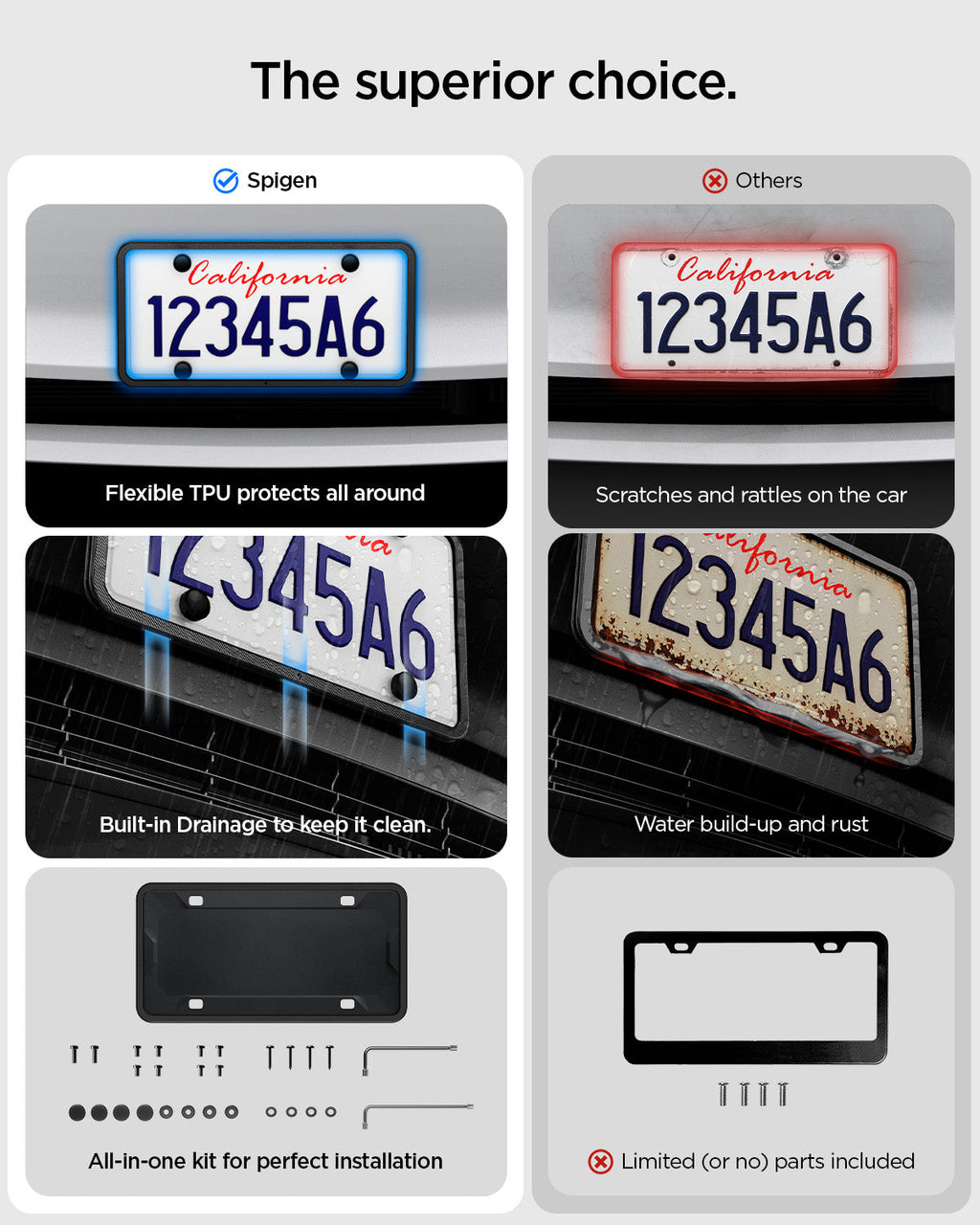 License Plate Frame | LP100