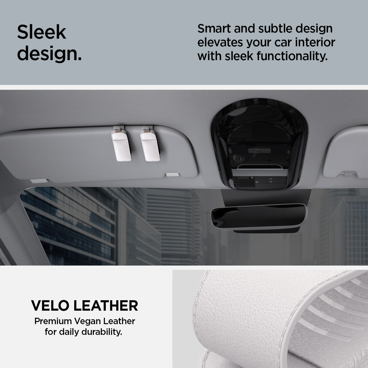 Visor Leather Sunglass Holder | SH101
