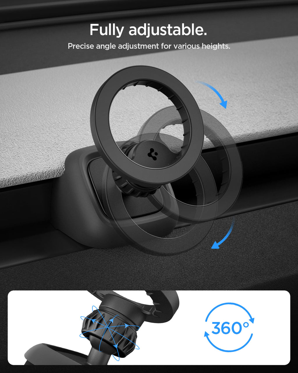 Tesla Models - Airvent Mount | TAM100 (Mag Fit)