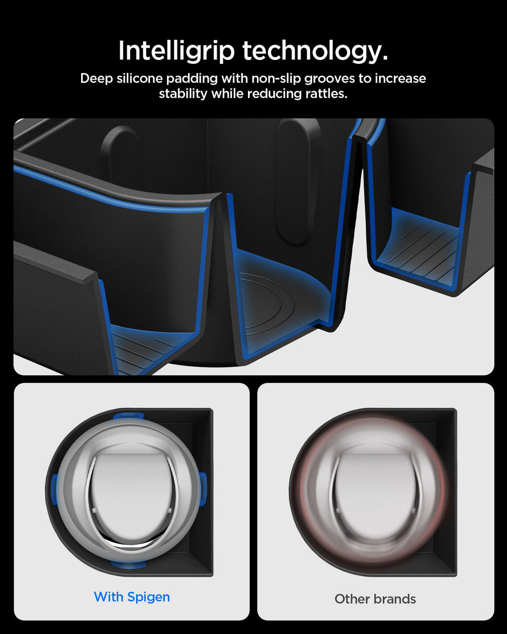 Tesla Series - Sliding Center Console Organizer with Bottle Holder | TO220SC