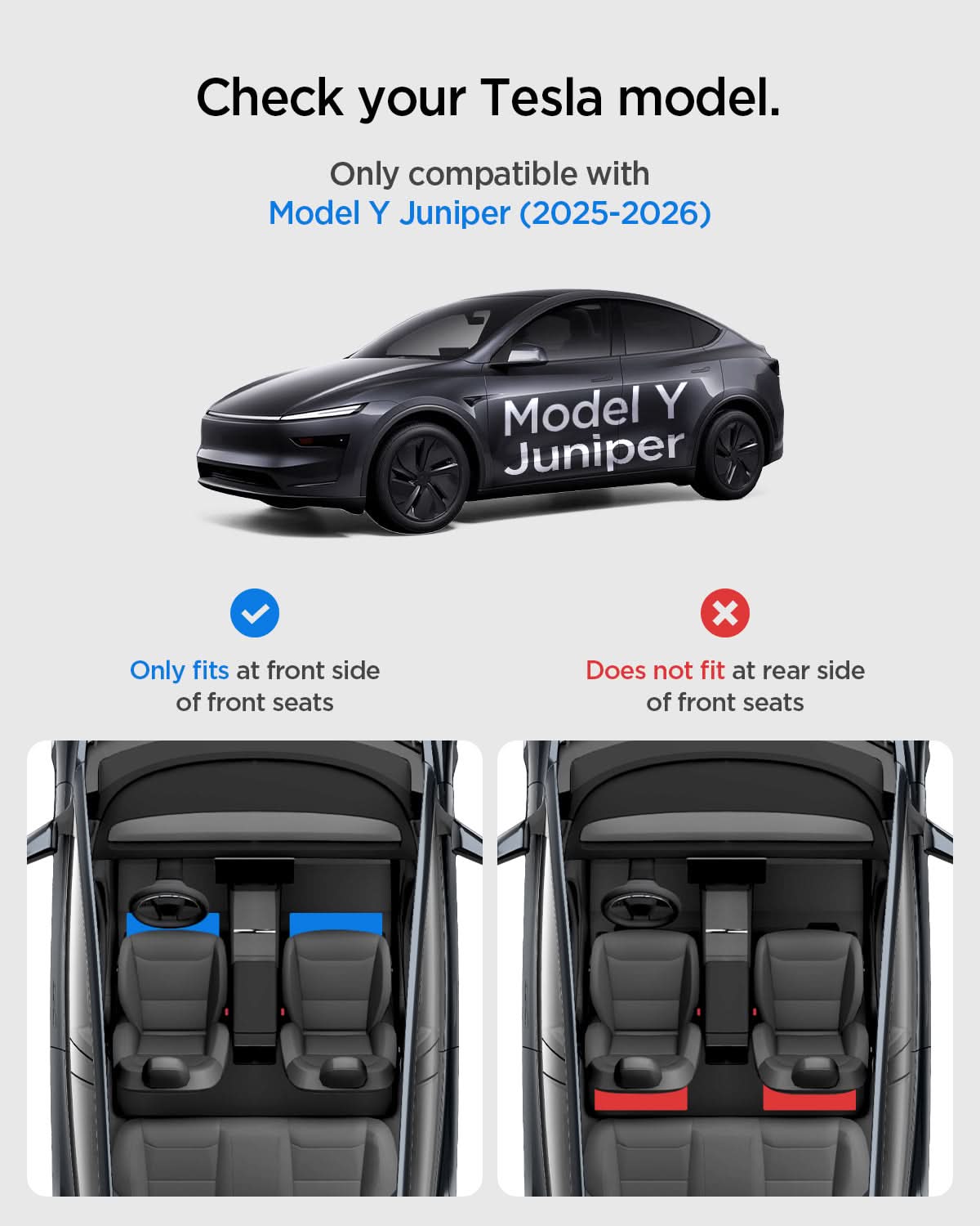 Tesla Series - Underseat Organizer Box | 2 Pack