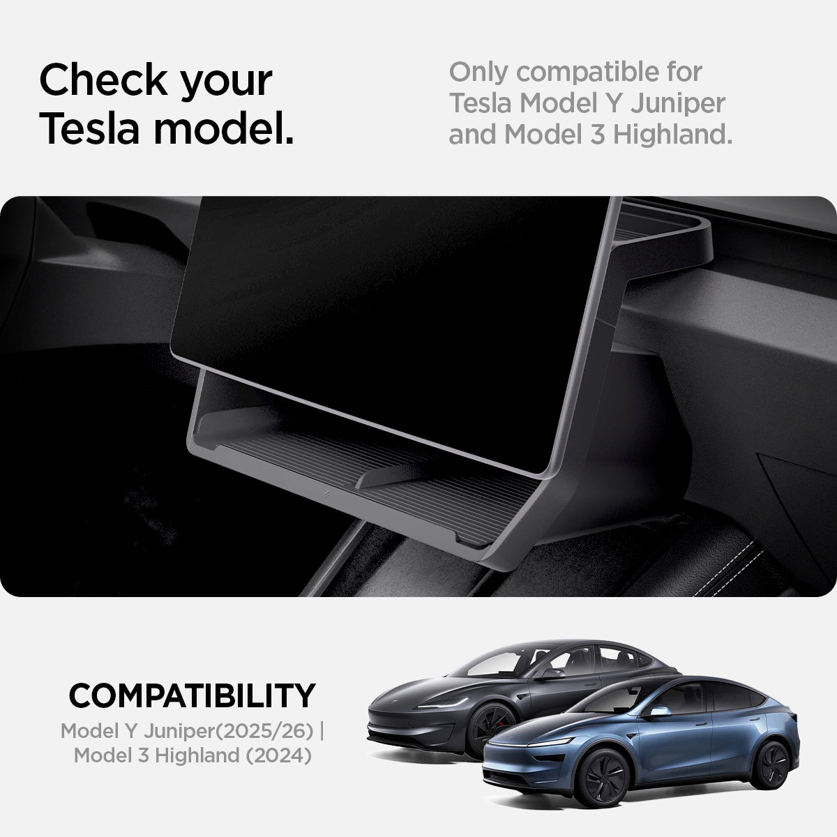 Tesla Series - Under Screen Organizer | TO227