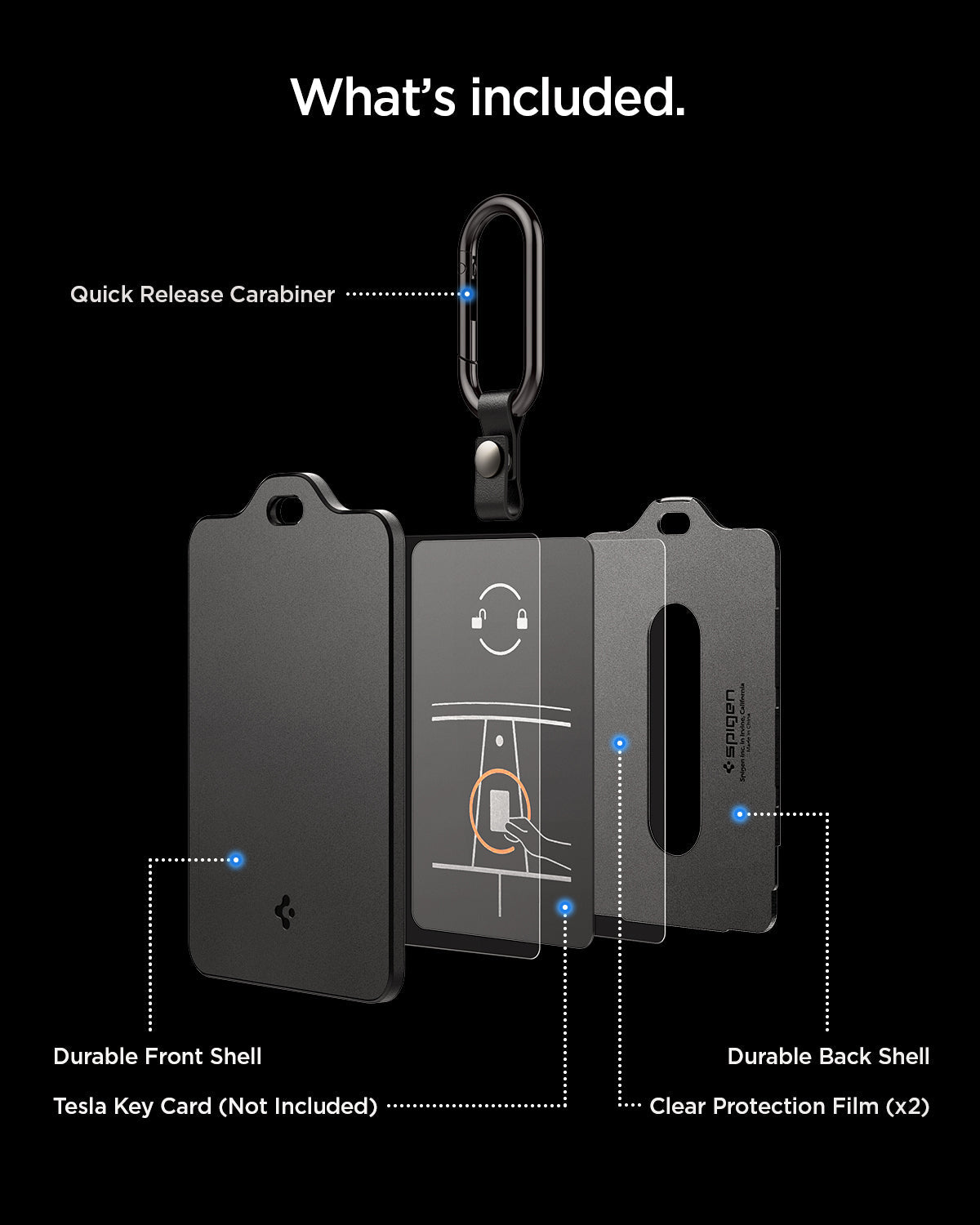 Tesla Key Card Holder | TO243