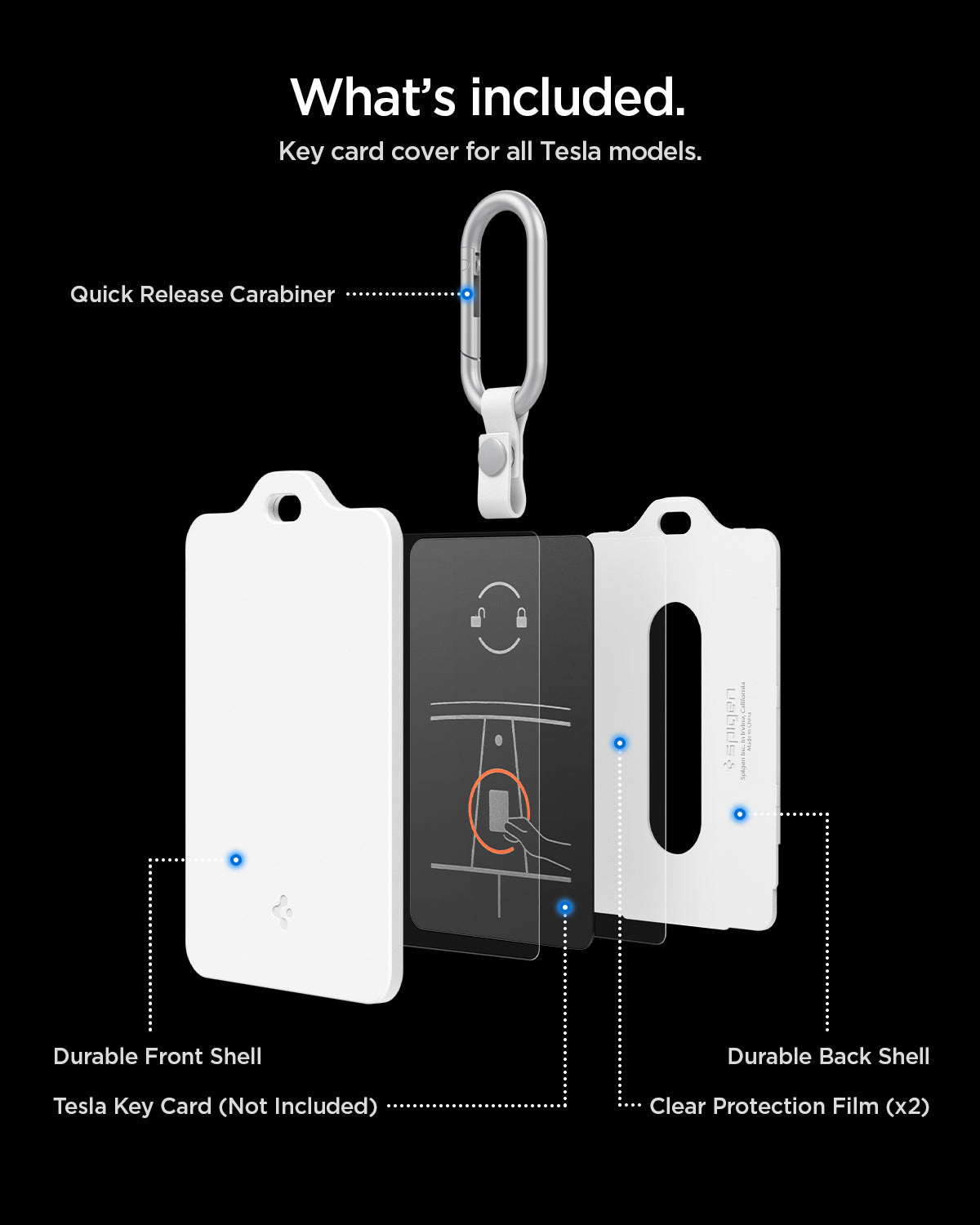 Tesla Key Card Holder | TO243