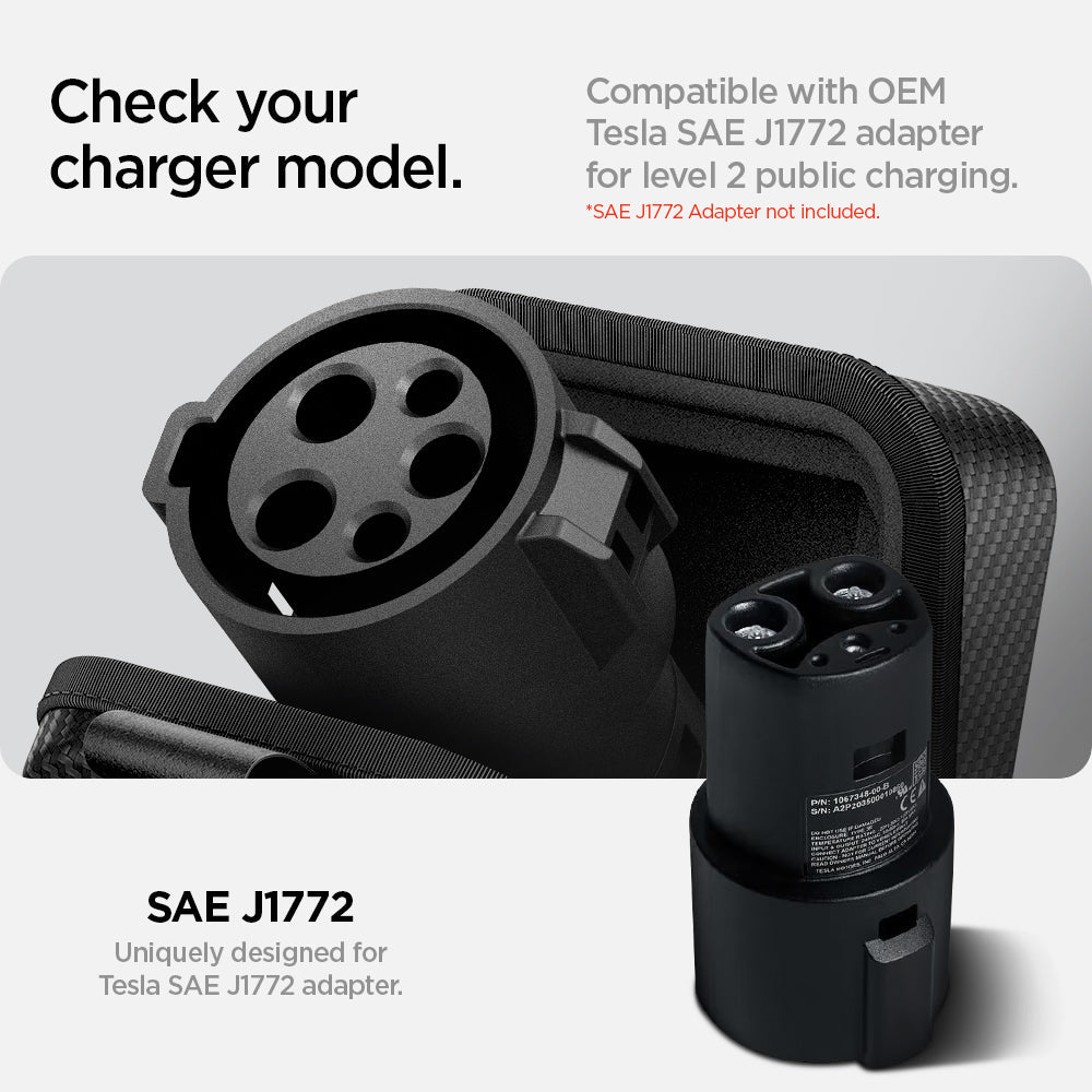Tesla SAE J1772 Cybercase Charging Adapter Case | TO254