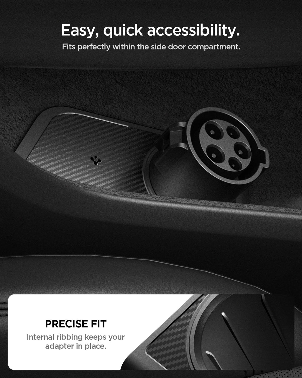 Tesla Series - Charging Adapter Door Dock