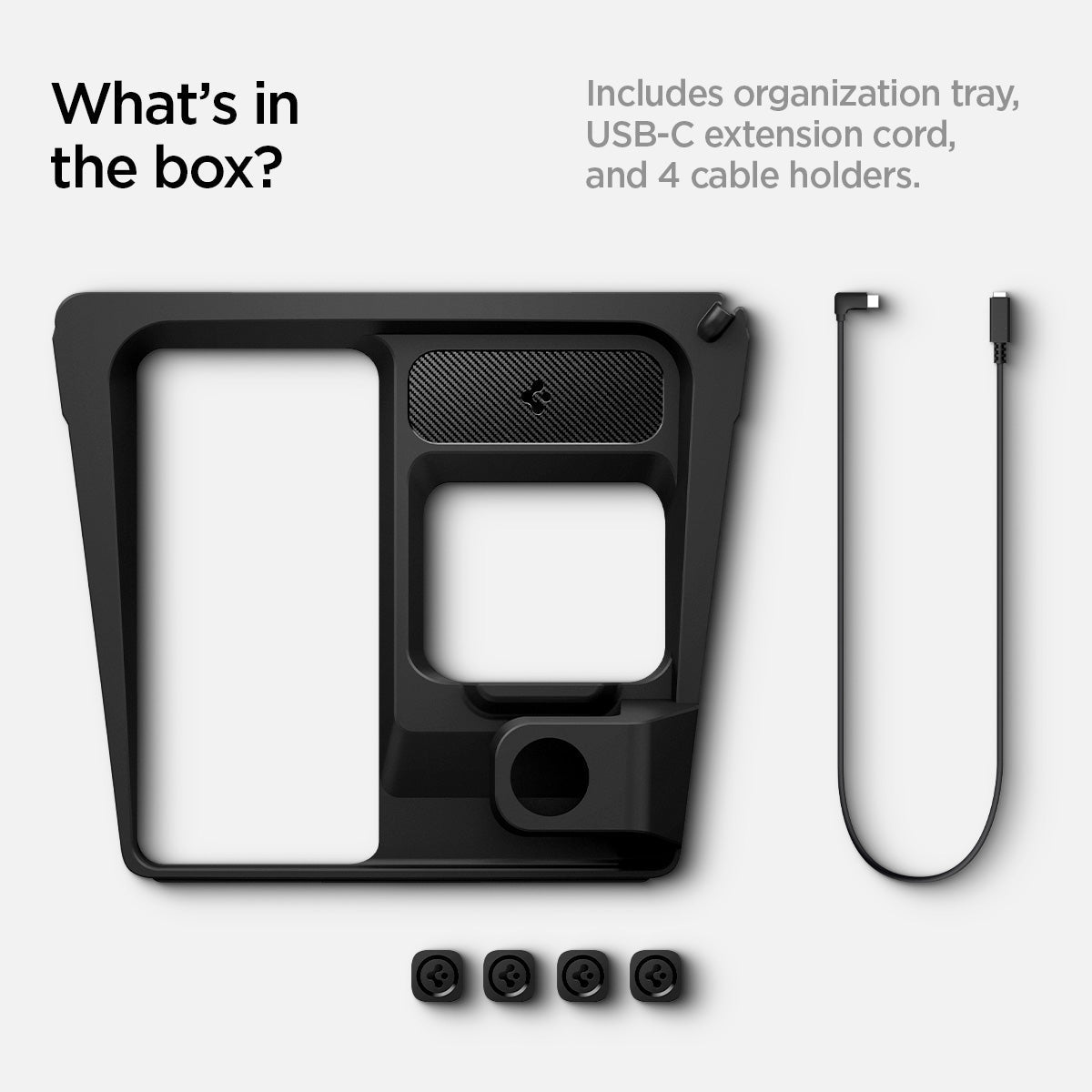 Tesla Series - 3 in 1 Charging Organizer | TO272