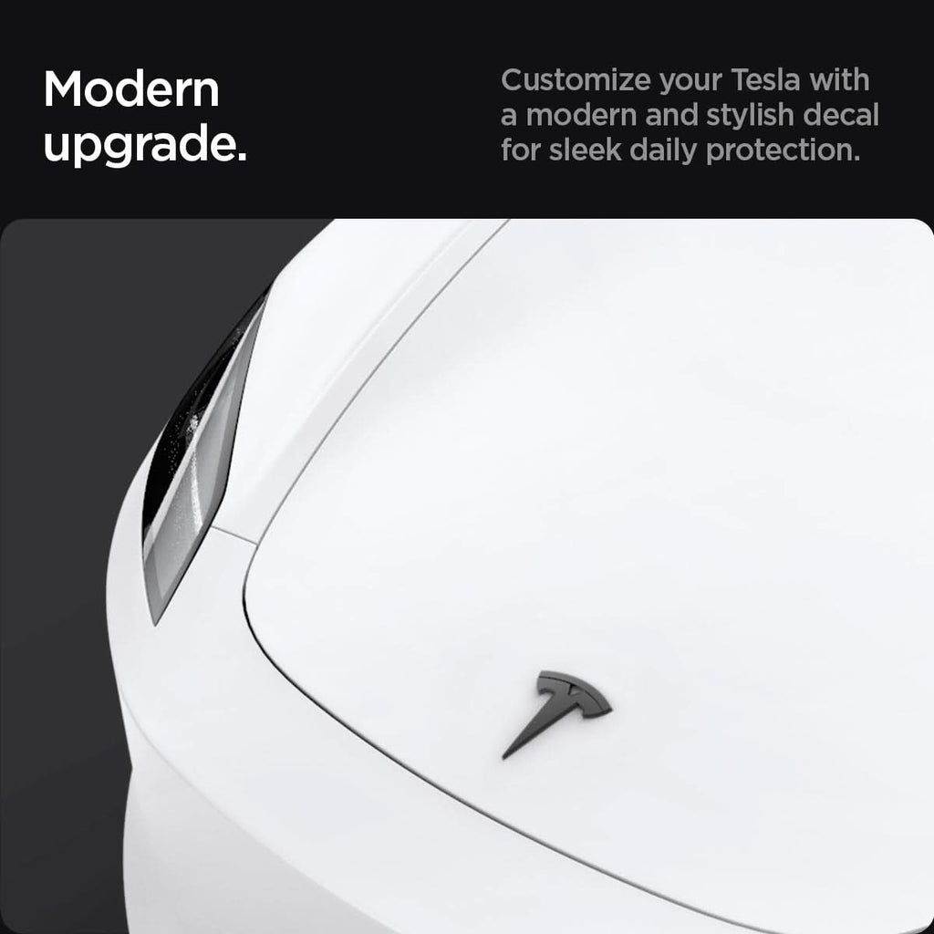 Tesla Series - Front Emblem Logo Cover