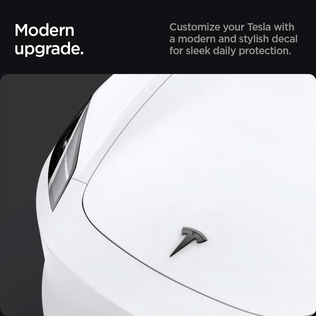 Tesla Series - Front Emblem Logo Cover