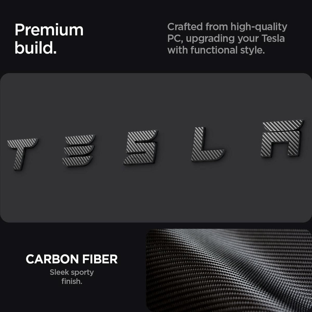Tesla Series - Rear Emblem Logo Cover | TO322H