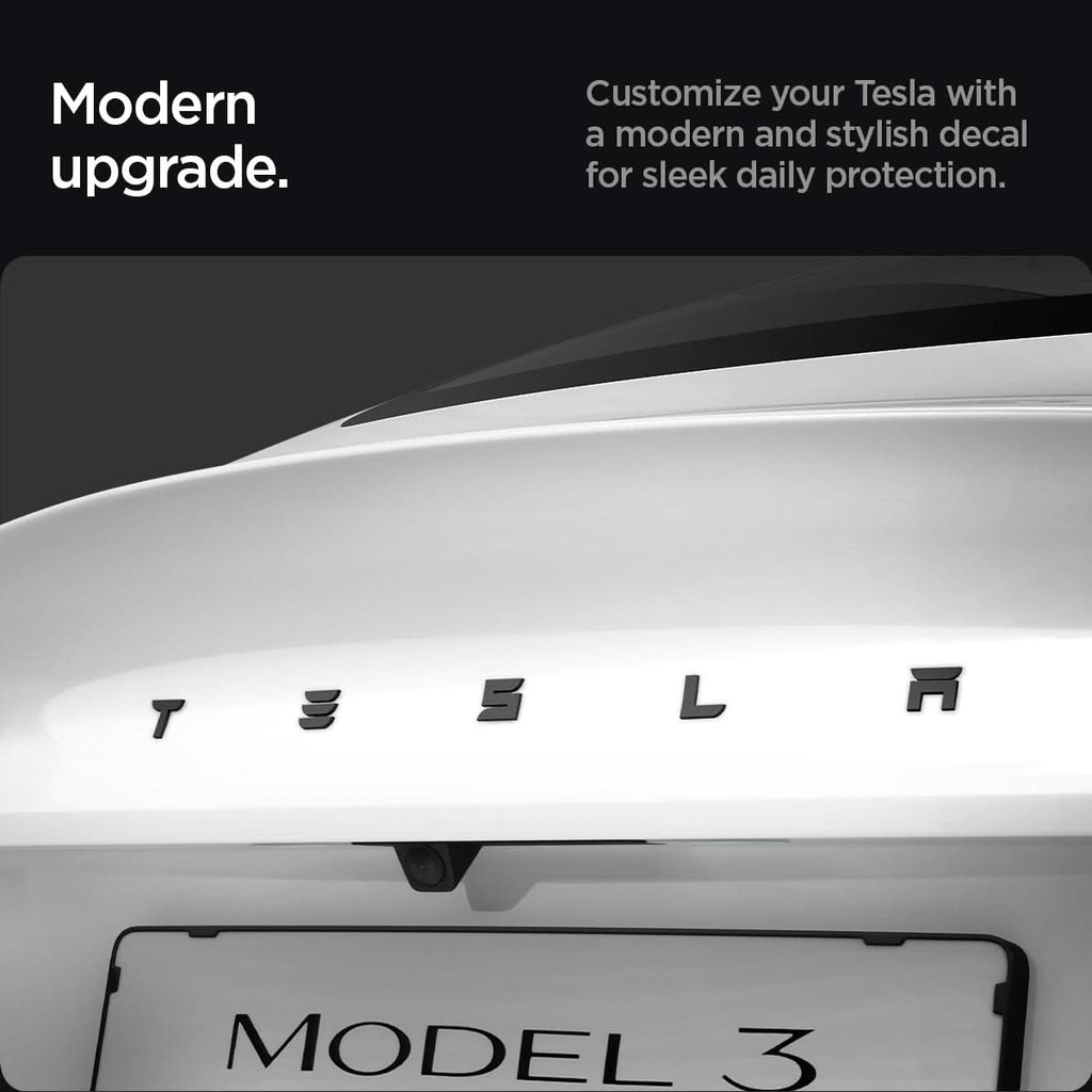 Tesla Series - Rear Emblem Logo Cover | TO322H