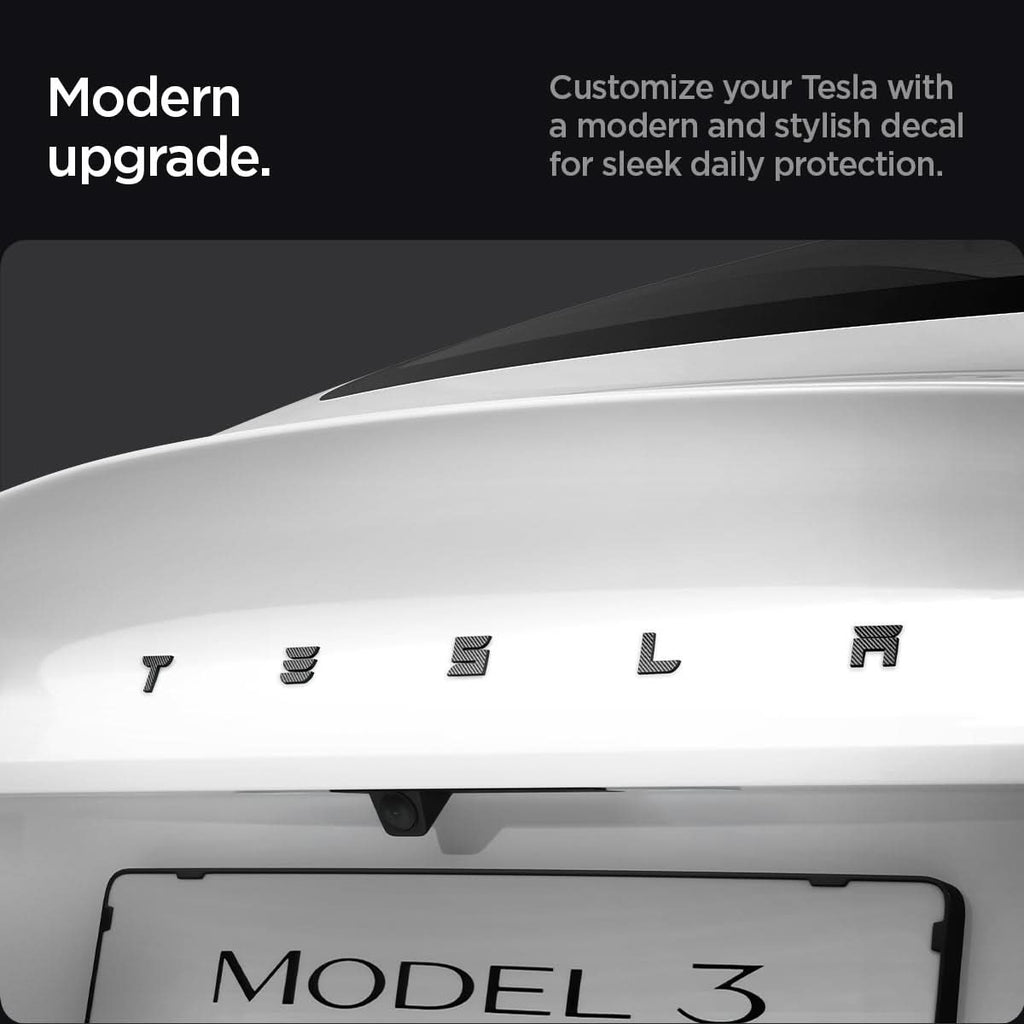 Tesla Series - Rear Emblem Logo Cover | TO322H
