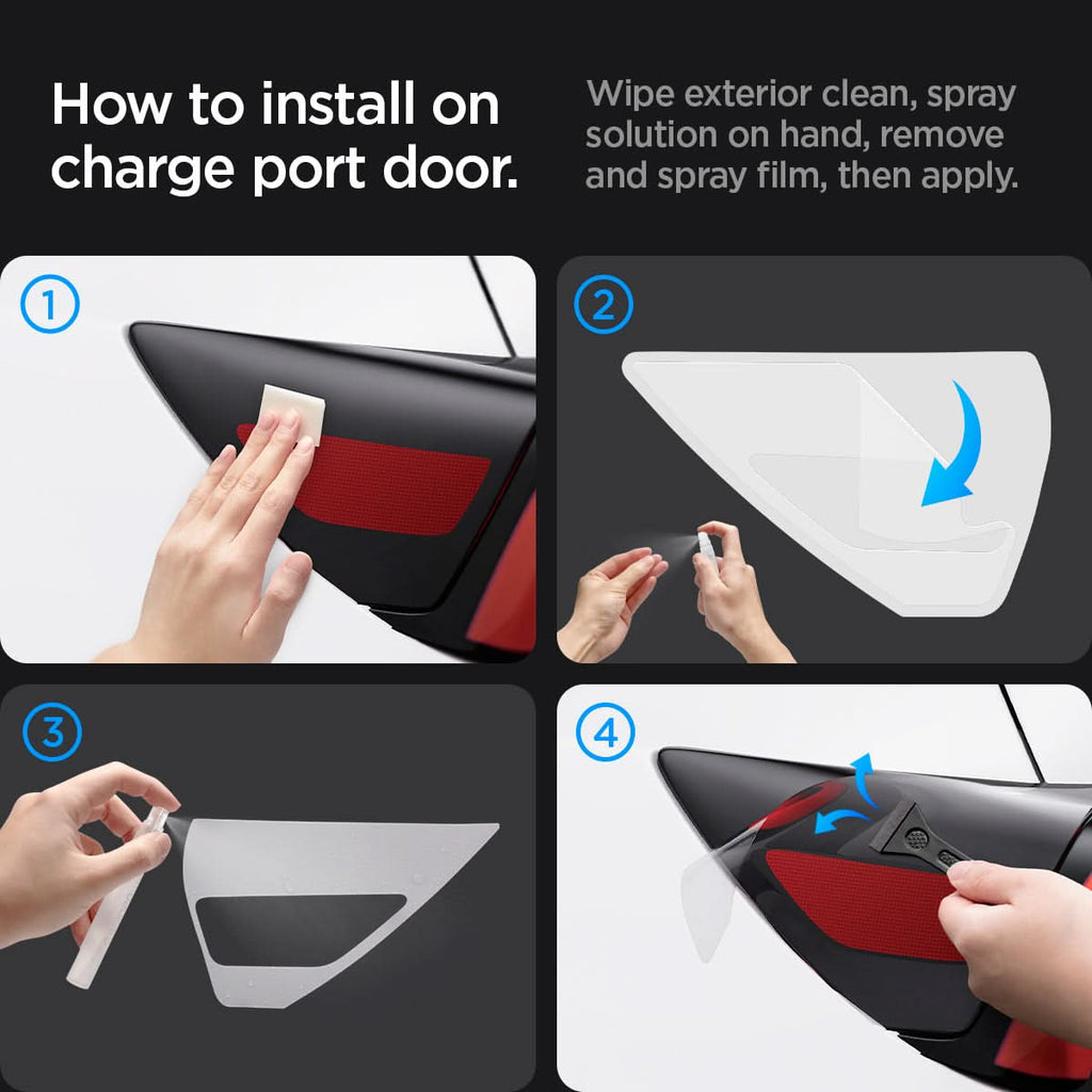 Tesla Series - Charging Port Protective Film