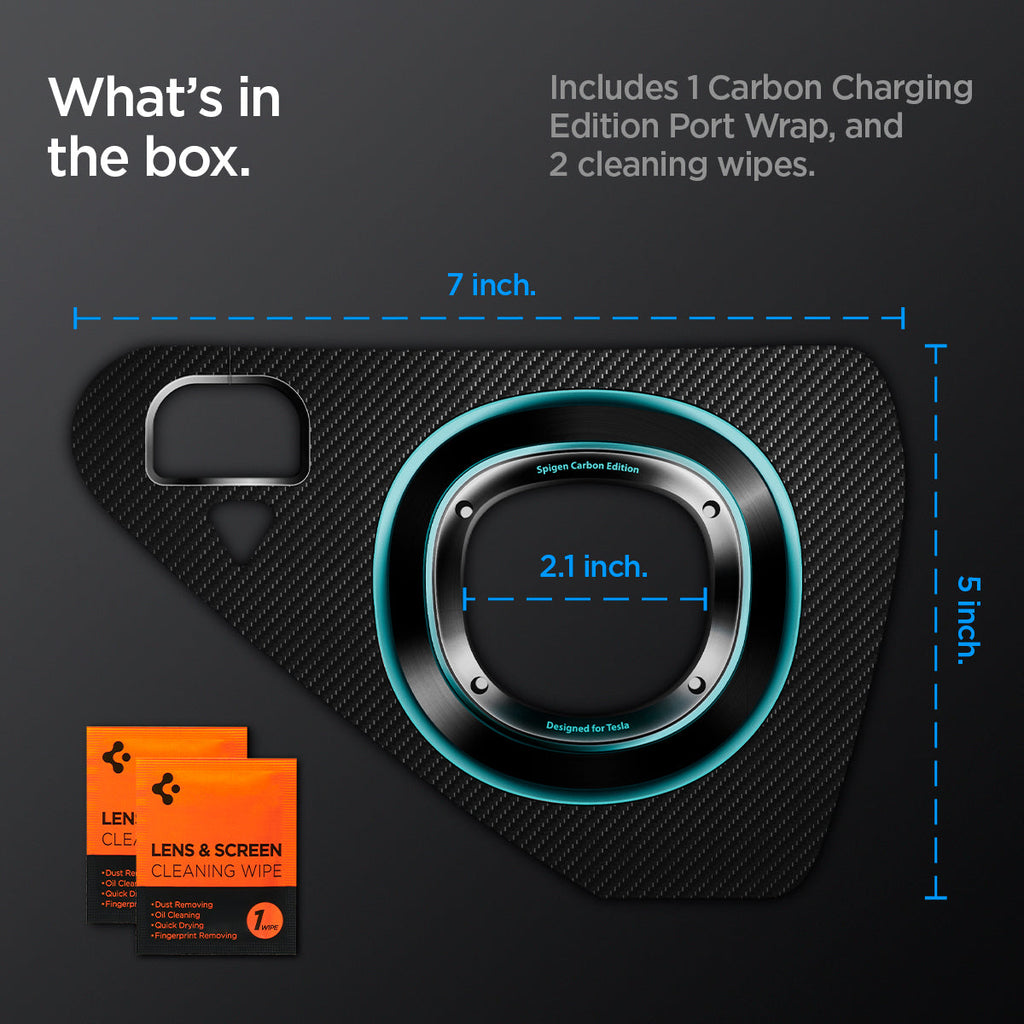 Tesla Series - Charging Port Inner Protective Film | TO420C