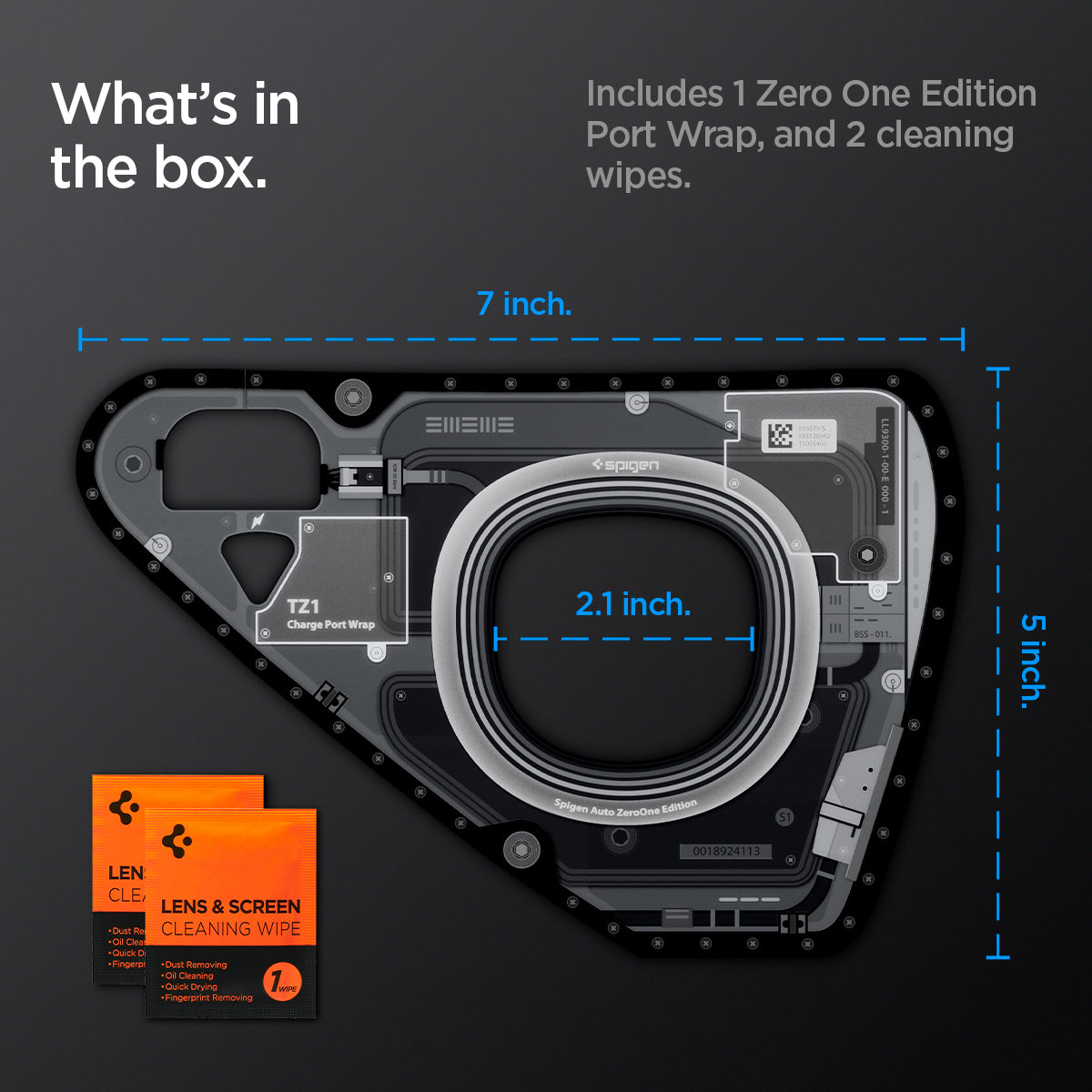 Tesla Series - Charging Port Inner Protective Film | Zero One