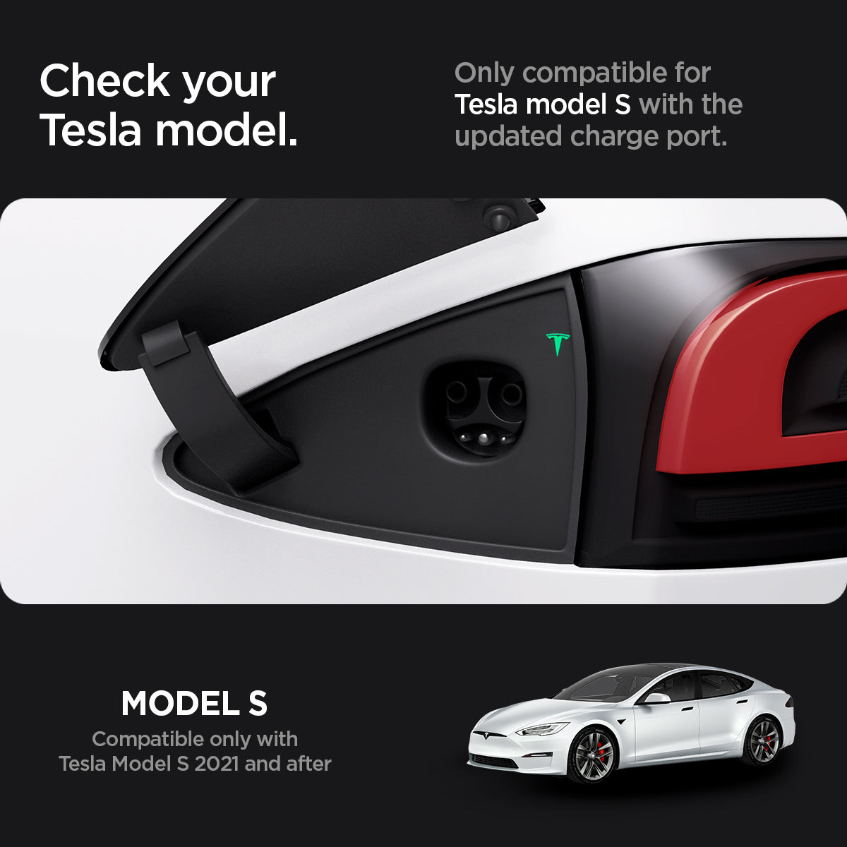 Tesla Series - Charging Port Protective Film