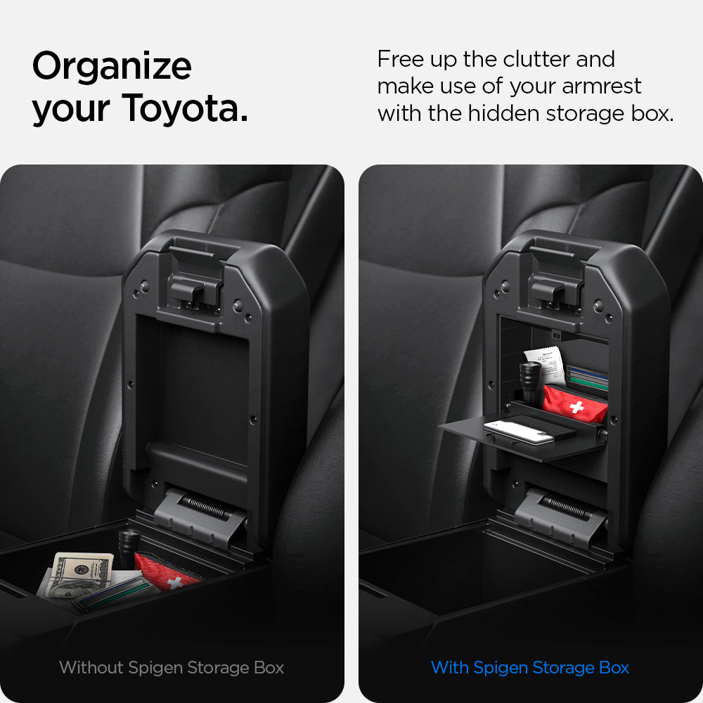 Toyota Series - Center Console Hidden Storage Box | TYO221
