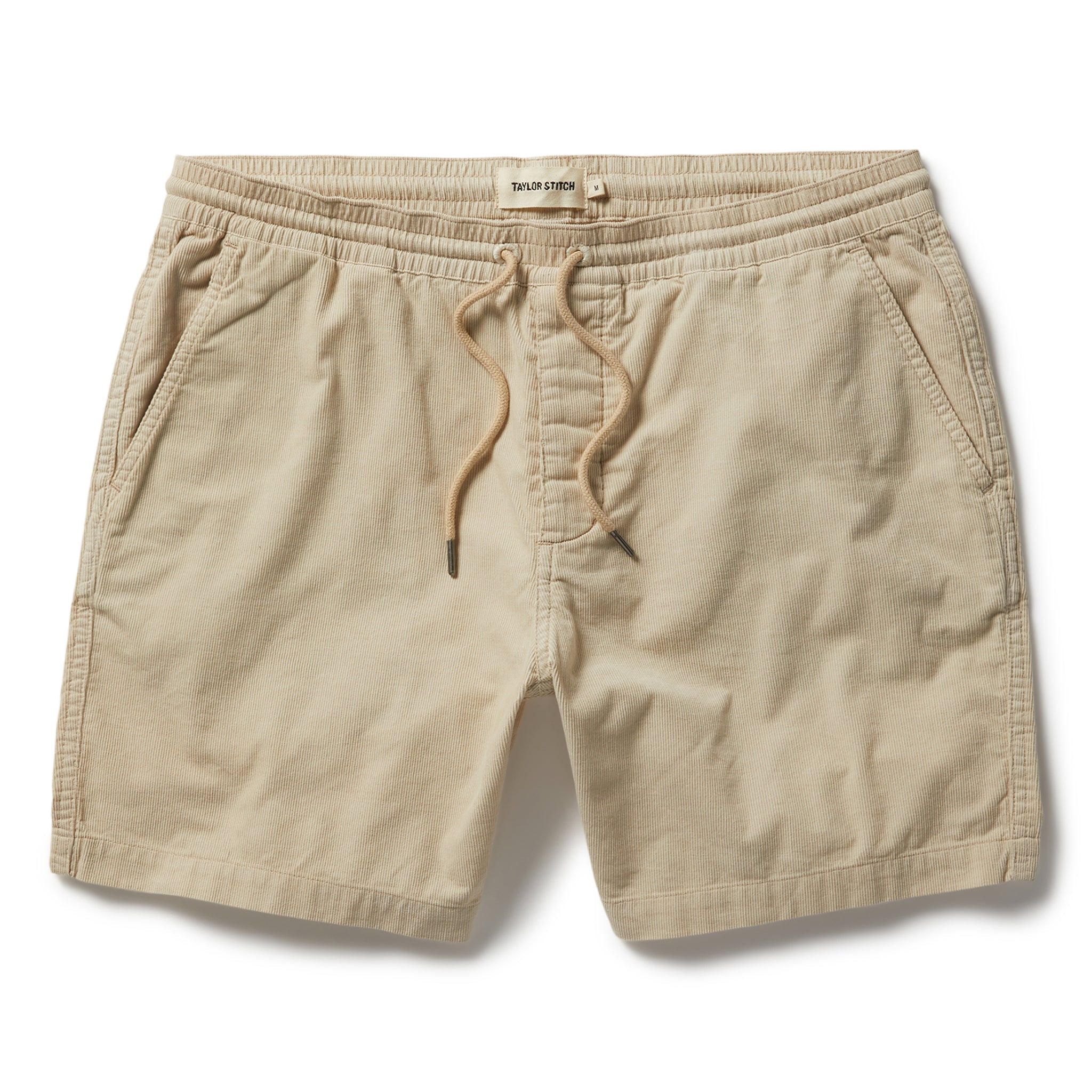 The Apres Short in Natural Pinwale