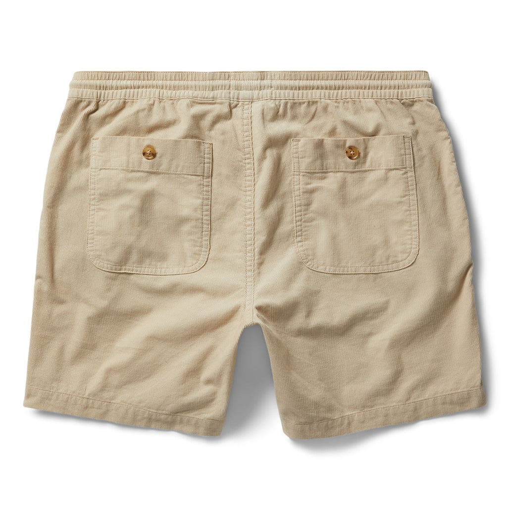 The Apres Short in Natural Pinwale
