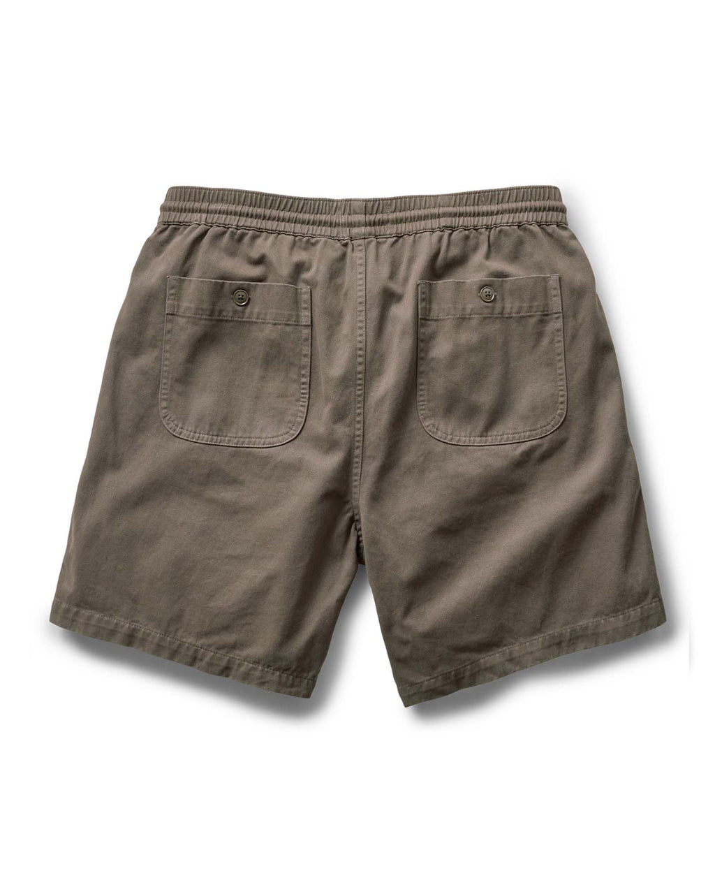 The Apres Short in Organic Espresso Foundation Twill