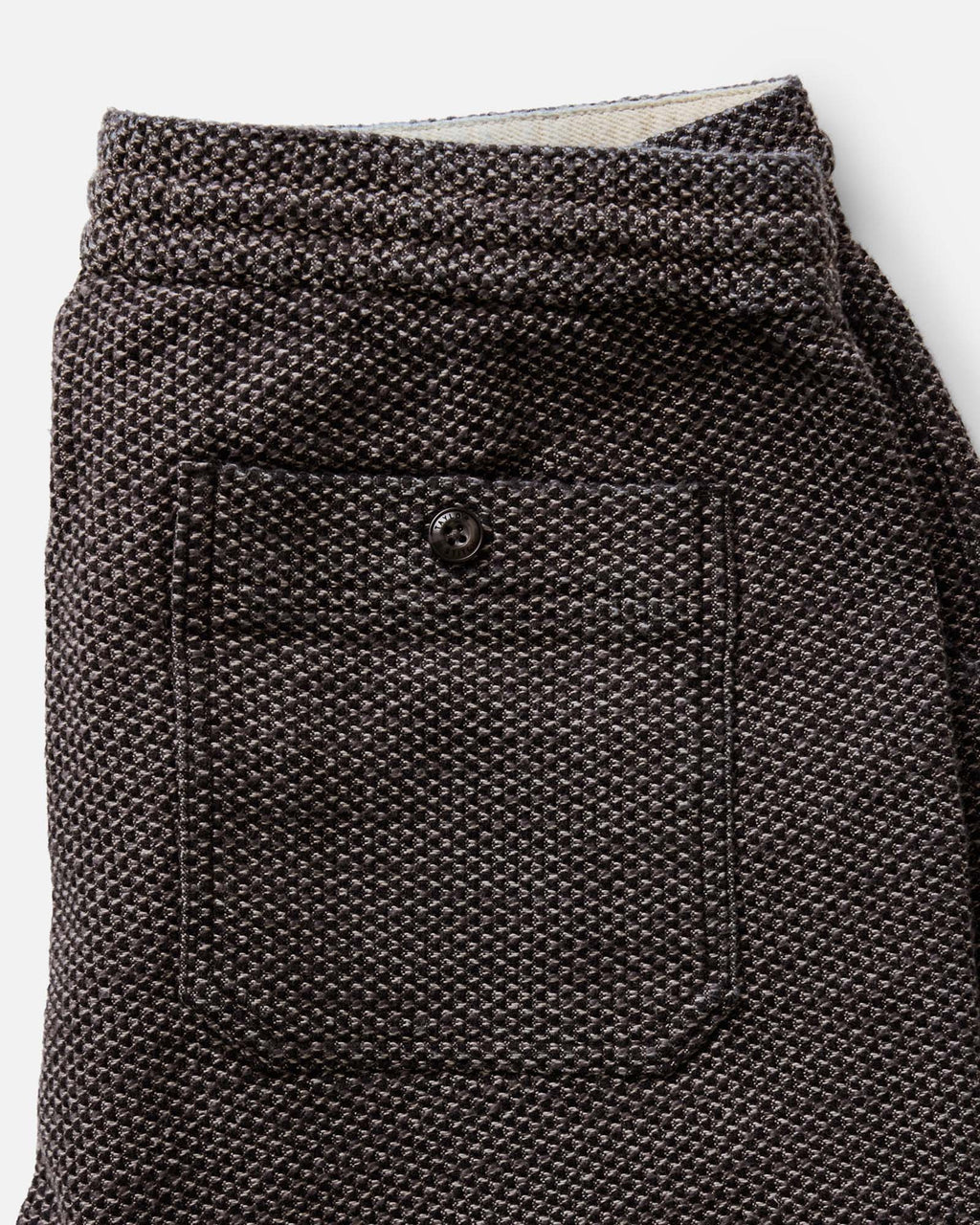 The Breakwater Pant in Charcoal Sashiko