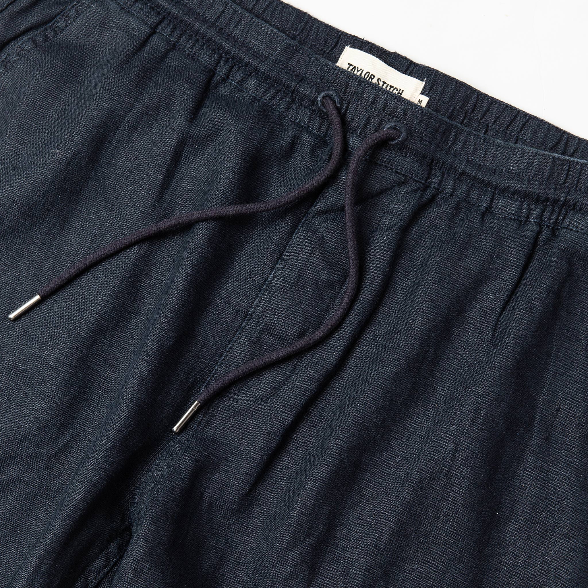 The Apres Short in Navy Hemp