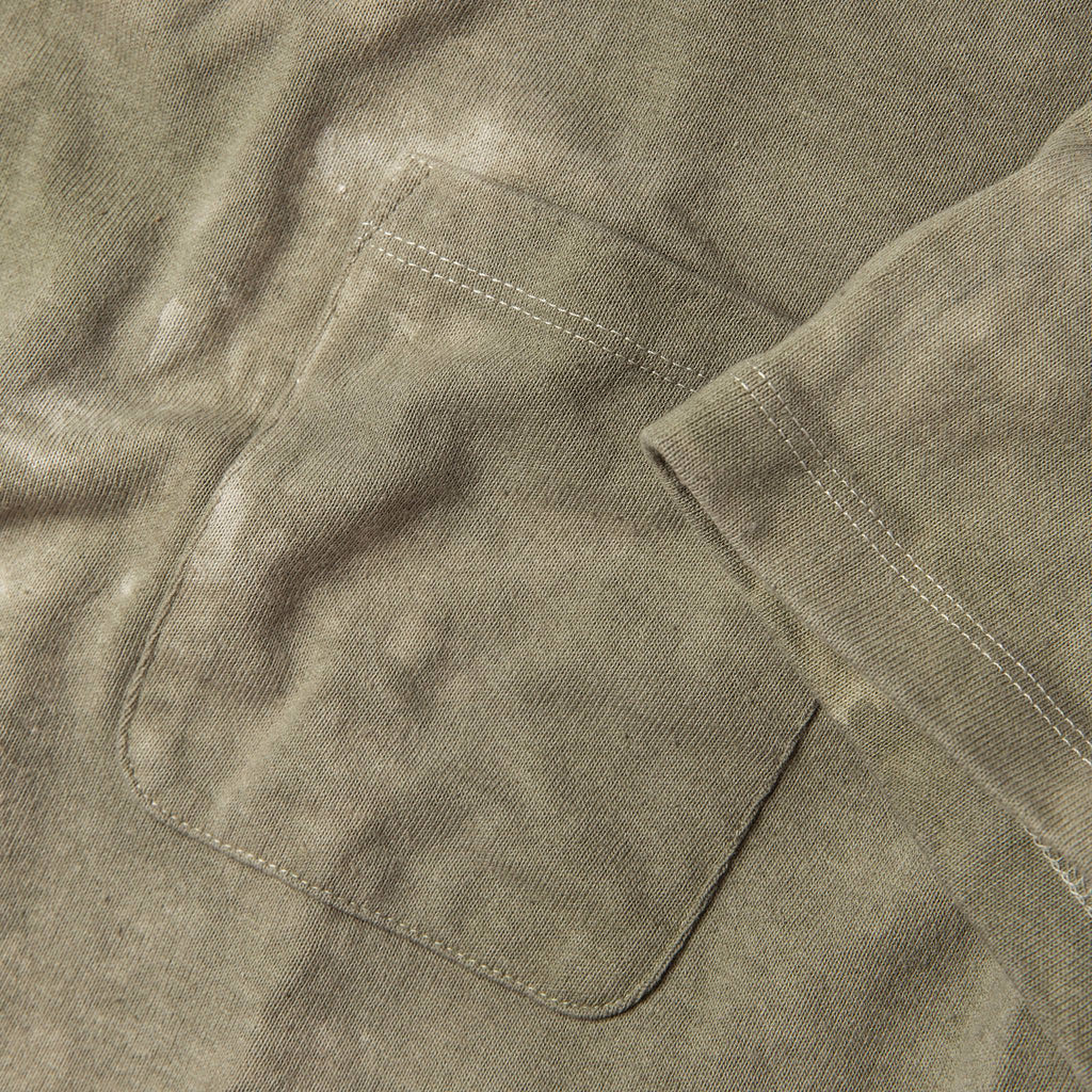 The Botanical Dye Tee in Moss