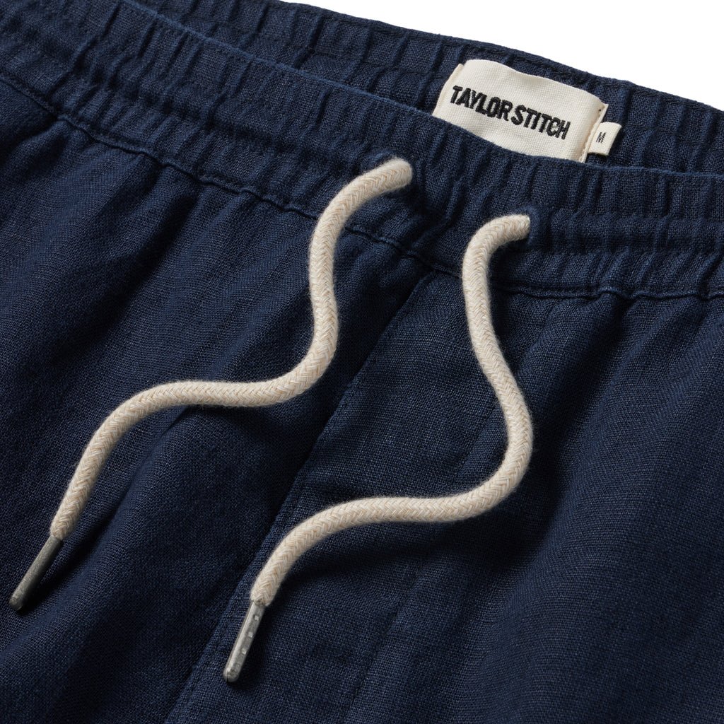The Apres Short in Navy Hemp